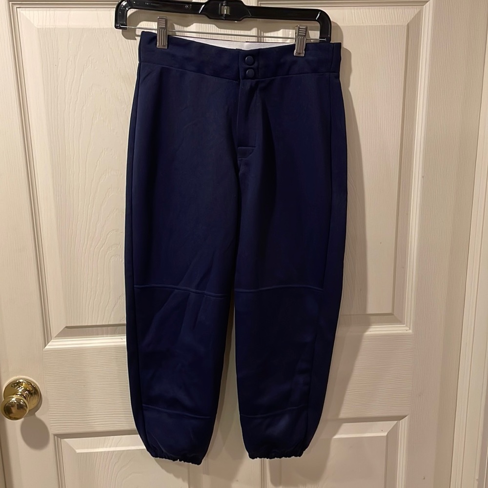 Worth softball pants - small - navy blue